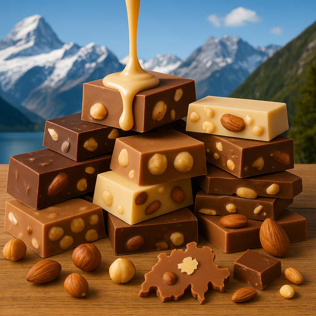 Nut Lover’s — Crunch & Cream Swiss Assortment Box