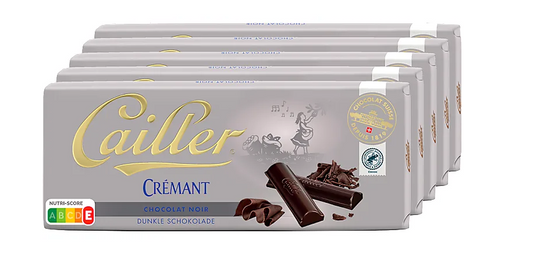 Cailler Dark Creamy Multipack 5x100g