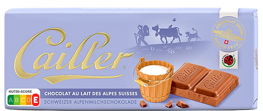 Cailler Milk Chocolate Bar 100g
