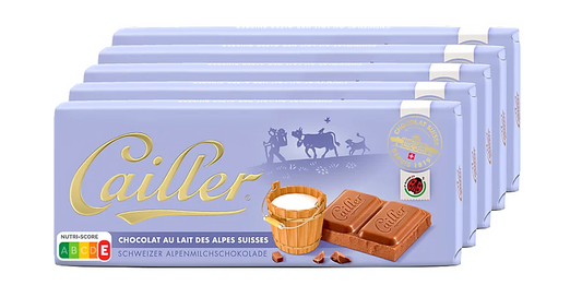 Cailler Milk Multipack 5x100g